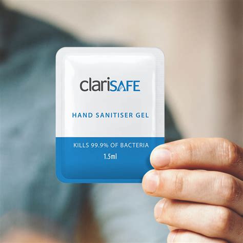 Clarisafe Hand Sanitisation Sachets | Clarity Visual ...