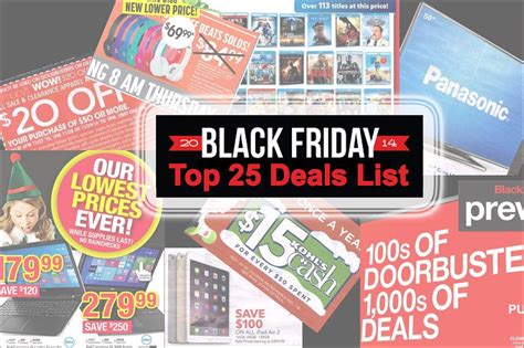 Good Better Best List Of Black Friday Deals From