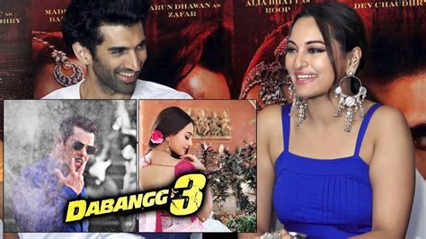 Sonakshi Sinha First Reaction On Dabangg 3 Shooting Salman Khan Youtube