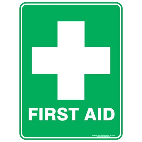 First Aid Kit With Cross Discount Safety Signs New Zealand