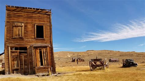 Deserted Wild West Shack Desert Ghost Town 4k Hd Wallpaper