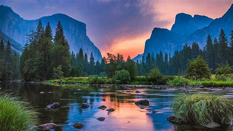 Hd Wallpaper Sky Yosemite National Park California Yosemite Valley