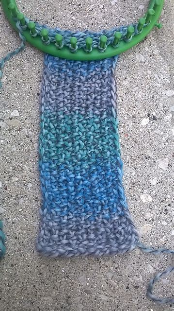 I finally got around to pressing and photographing my linen stitch scarf. Awesome new loom knit stitch by Doyle Dark that can be ...