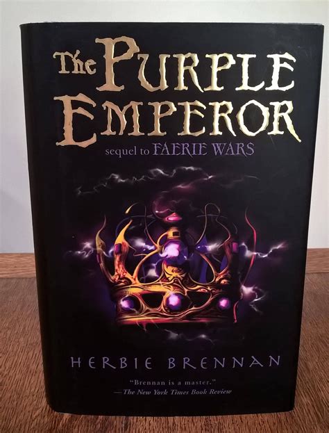 The Purple Emperor By Herbie Brennan Faerie Wars First Edition