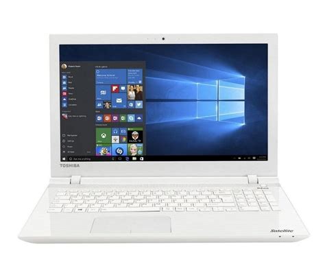 Toshiba L50 C 1pe 156 Inch Laptop Windows 10 Os 1tb Hdd 4gb Ram White