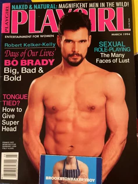PLAYGIRL MAGAZINE MARCH 1994 Guys Posing Nude Gay Interest Cover