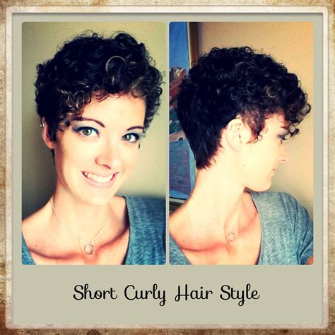 Short Curly Hair Style Bob Haircut Curly Curly Pixie Hairstyles Short Curly Haircuts Short