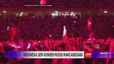 Sepi Konser Musisi Mancanegara Di Indonesia Youtube