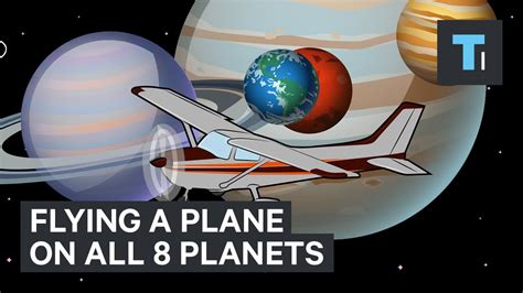 What Would Happen If You Flew An Airplane On All 8 Planets Youtube