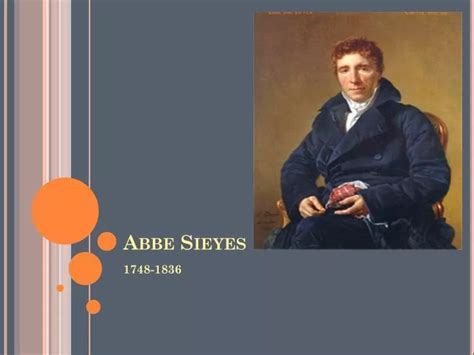 Ppt Abbe Sieyes Powerpoint Presentation Free Download Id5413135