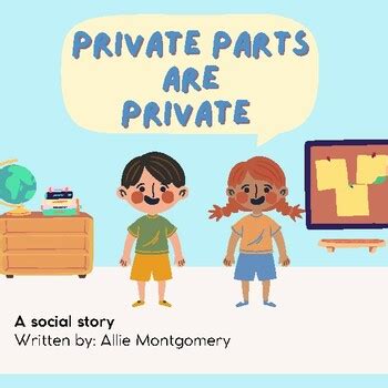 Private Parts Are Private Social Story Tpt