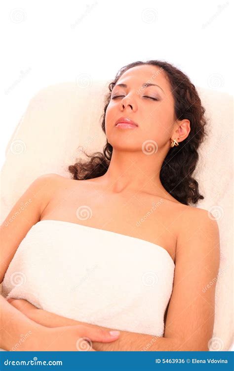 Spa Stock Photo Image Of Healthy Comfortable Female 5463936
