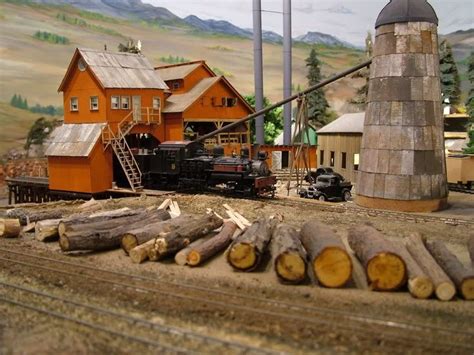 McCabe Log Dump N And Z Scale Model Railroad Forums Model Train Scenery Model Railroad