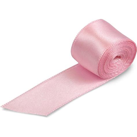 Mm Light Pink Double Sided Satin Ribbon M Roll New Directions Australia