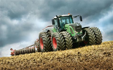 Download Wallpapers Fendt 939 Vario 4k Plowing Field 2019 Tractors