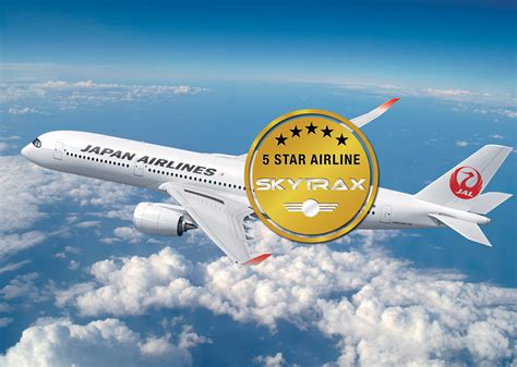 Japan Airlines Is Certified As A 5 Star Airline