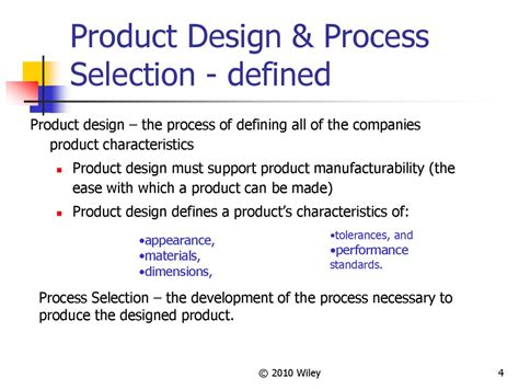 Product Design And Process Selection презентация онлайн