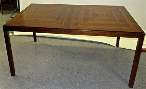 stunning 1950 parson style baughman dining table at 1stdibs