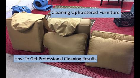 Cleaning Upholstered Furniture Youtube