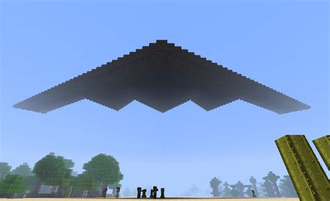 Stealth Bomber B2 S Minecraft Project