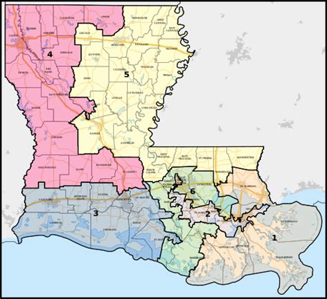 Louisianas Congressional Districts Wikiwand