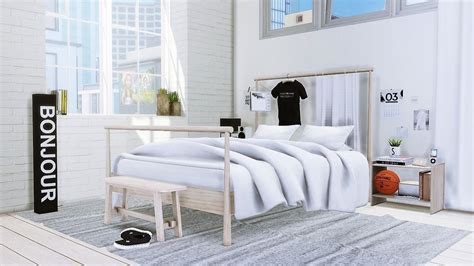 Mxims Sims 4 Bedroom Sims 4 Cc Furniture Coastal Bedrooms