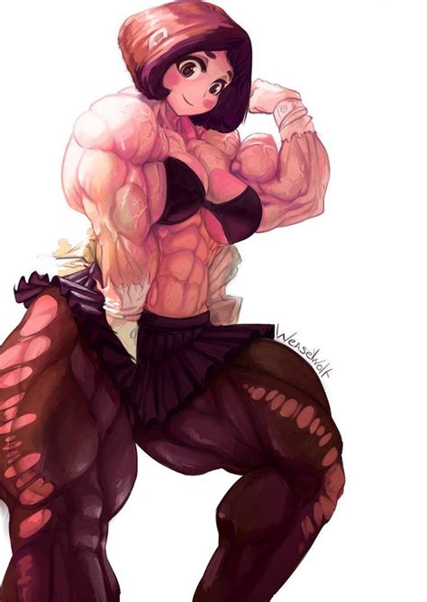 Pin By HYPEHAWK Z On Art Ideas 2 Mans Arm Female Hero Anime Muscle