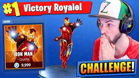 The first challenge is perhaps the most difficult and time consuming. The IRON MAN CHALLENGE in Fortnite: Battle Royale! - YouTube