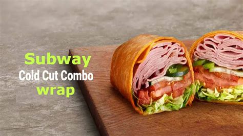Subway Cold Cut Combo Calories Crookspic