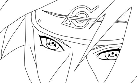 Itachi With Sharingan Coloring Page Free Printable Coloring Pages For
