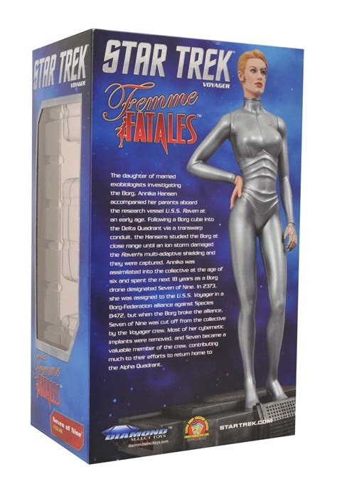 The First Star Trek Femme Fatales Statue Has Begun Her Voyage