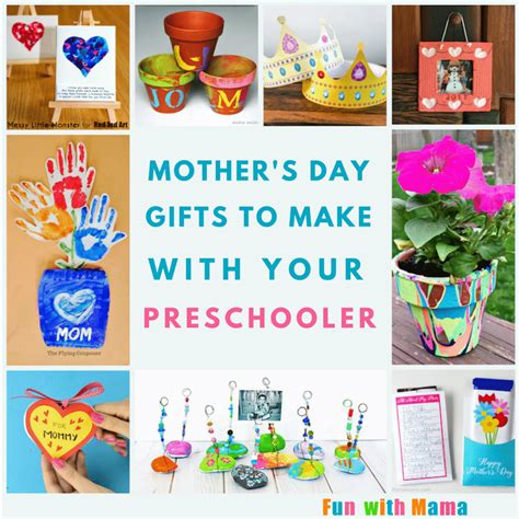 This post may contain affiliate links. Best Mother's Day Crafts For Preschoolers - Fun with Mama