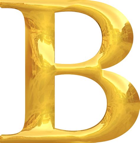 Gold Typography B Openclipart