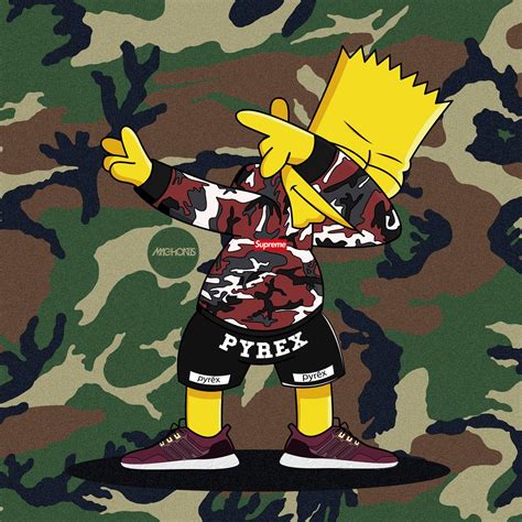 Gangsta Bart Simpson Supreme
