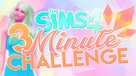 The Sims 4 3 Minute Cas Challenge Youtube