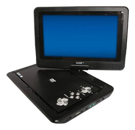 Best Buy Maxmade 101 Widescreen Portable Dvd Player With Swiveling