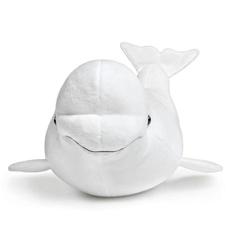 Buy Simulation White Beluga Whale Plush Toy Long Lifelike