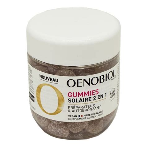 Oenobiol 60 Gummies Solaire 2 En 1 8713304955007