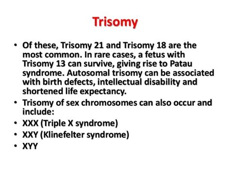 Trisomy 07 04 2015