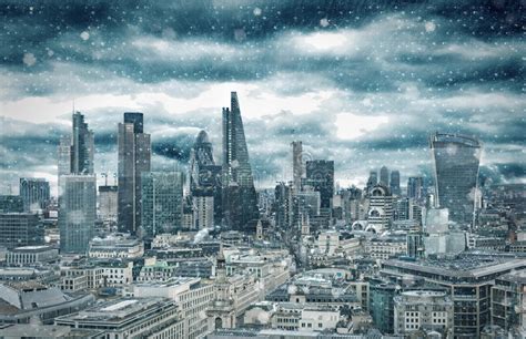 Snow In London Stock Image Image Of Beautiful