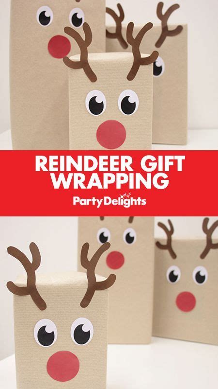 This colorful christmas gift wrap. 6 Reindeer Craft Ideas for Kids This Christmas | Christmas ...