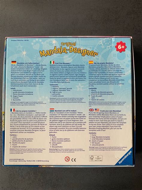 Ravensburger Mandala Reine Des Neiges Ravensburger Beebs