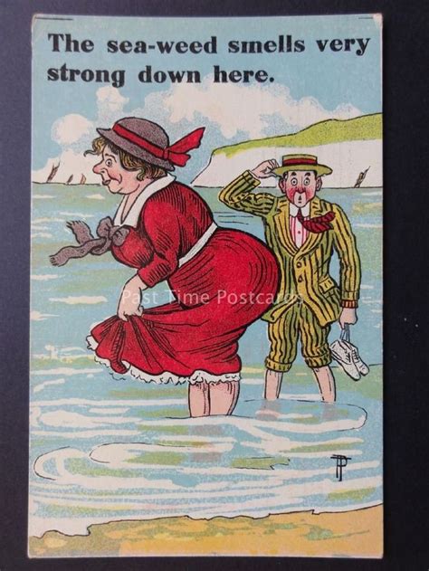Pin On Seaside Comic Saucy Humour Postcards