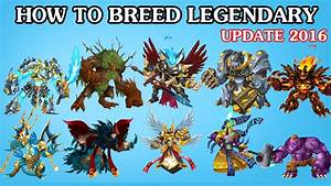 How To Breed Legendary Monsters In Monster Legends Youtube