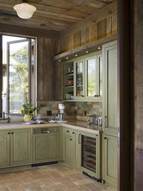298 Best Images About Rustic Kitchens On Pinterest