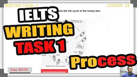 Lesson 11 And 12 Process Ielts Writing Task 1 Youtube