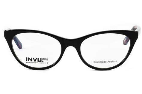 Invu B4004 B Black Fantasy Eyeglasses