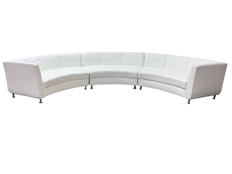 Luxury 3pc Curved Sofa White Luxury Lounge And Lighting