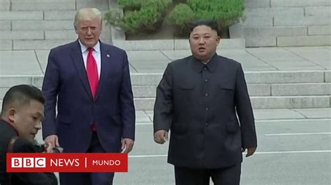 Visita De Donald Trump A Corea Del Norte El Histórico Momento En Que