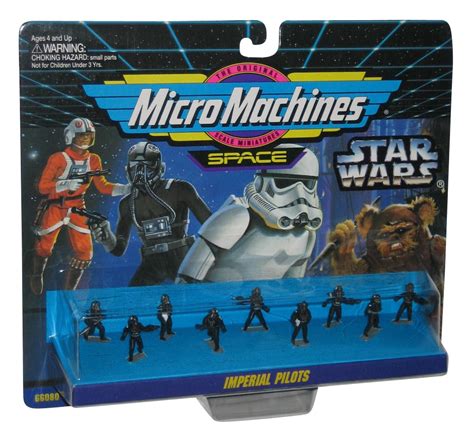 Star Wars Micro Machines Imperial Pilots Mini Figure Toy Set Walmart Com